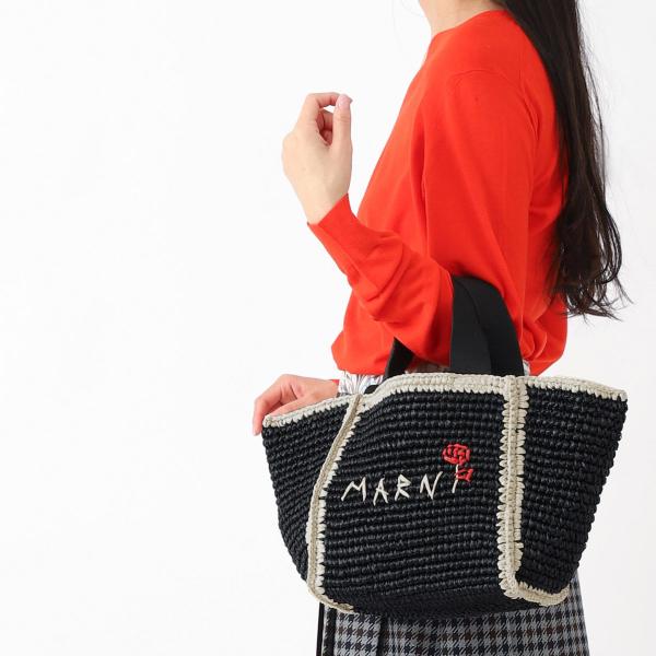 MARNI（マルニ） トートバッグ 2WAY SMALL SILLO かごバッグ ベージュ