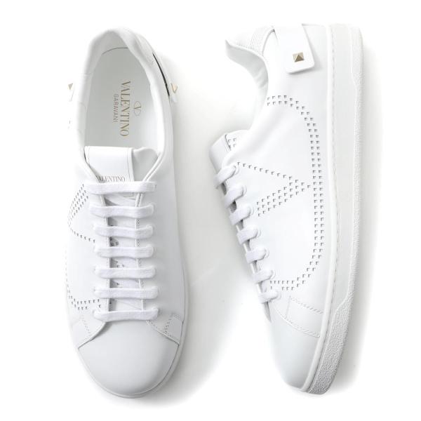 正規逆輸入品 ヴァレンティノガラヴァーニ Valentino Garavani スニーカー ホワイト メンズ 大きいサイズあり Sy2s0c04dyh 0bo