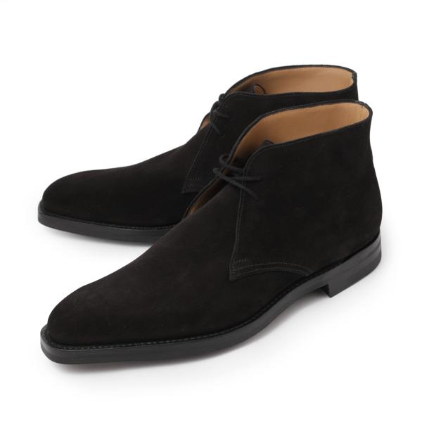 クロケット&ジョーンズ CROCKETT&JONES チャッカブーツ TETBURY テットベリー E ラスト348 大きいサイズあり ブラック メンズ tetbury-suede-black クロケット&ジョーンズ CROCKETT&JONES チャッカブーツ TETBURY テットベリー E ラスト348 大きいサイズあり ブラック メンズ tetbury-suede-black