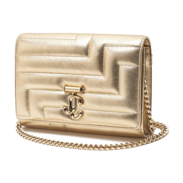 JIMMY CHOO（ジミーチュウ） クラッチバッグ 2WAY VARENNE ゴールド
