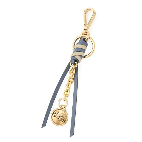 ETRO（エトロ） キーチャーム LEATHER CHARM WITH CHAIN AND PEGASO