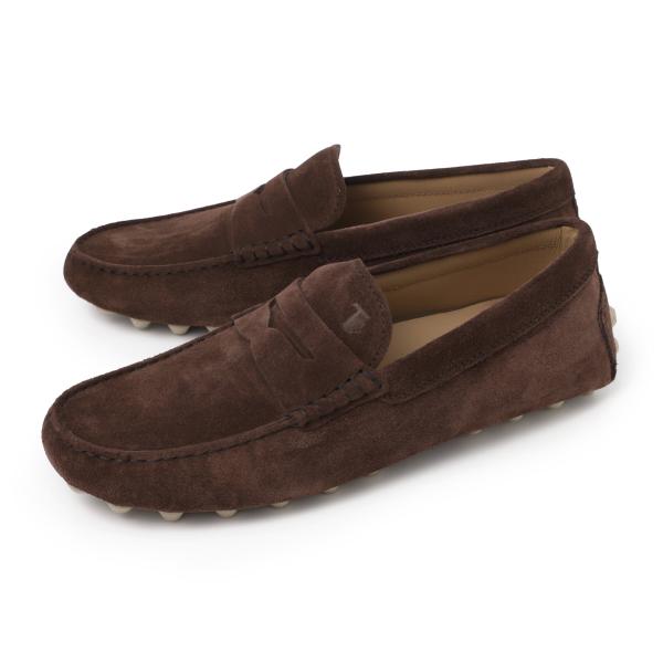 トッズ（TOD'S） イタリア製ドライビングシューズ 茶 UK8 TOD'S（トッズ） TODS ドライビングシューズ MOCASSINO GOMMINO MACRO