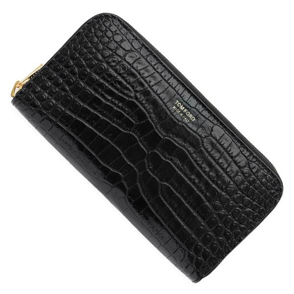 TOM FORD トムフォード ラウンドファスナー長財布 小銭入れ付き