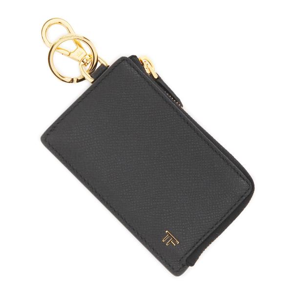 TOM FORD 黒 レザー キーケース TOM FORD（トムフォード） キーケース ブラック メンズ ym339t-lcl081