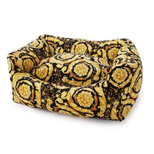 ヴェルサーチェ VERSACE ペットベッド HOME ミニベッド イエロー