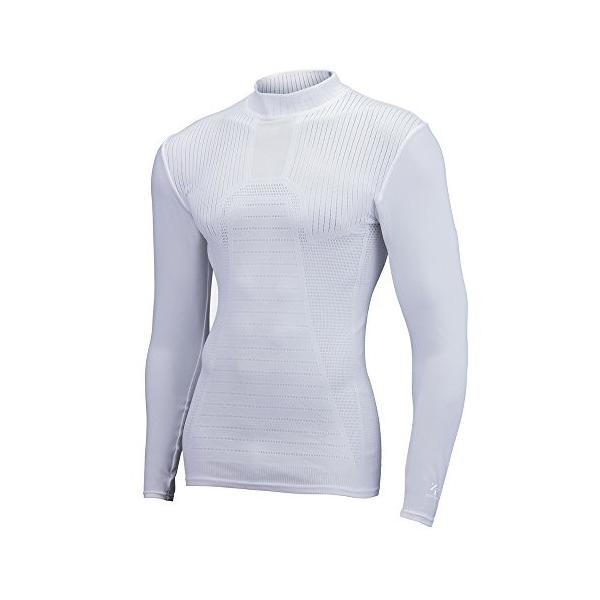 ゼロフィット クールウィーブ ロング スリーブモックネック インナー ホワイト Zcwumb Xl Kisumupoly Ac Ke