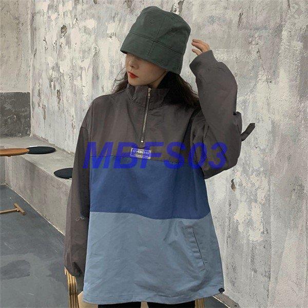 韓国 ファッション スタイル ウインドブレーカー カラフル 派手 カワ 服 個性的 ダンス 衣装 Ly0214 Jkt2 Mbfs03 通販 Yahoo ショッピング