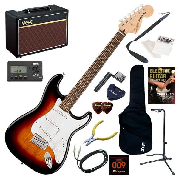 スクワイヤー by fender ストラト ＋ vox pathfinder10