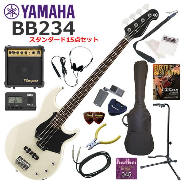 YAMAHA（ヤマハ） BB234/VW エレキベース 初心者セット 10wアンプが
