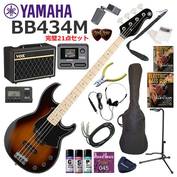 YAMAHA（ヤマハ） BB434M/TBS エレキベース 初心者セット VOX