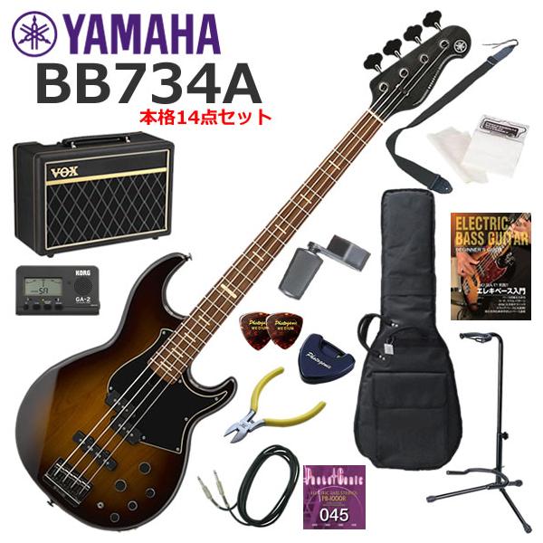 YAMAHA（ヤマハ） BB734A/DCS エレキベース 初心者セット 人気のVOX
