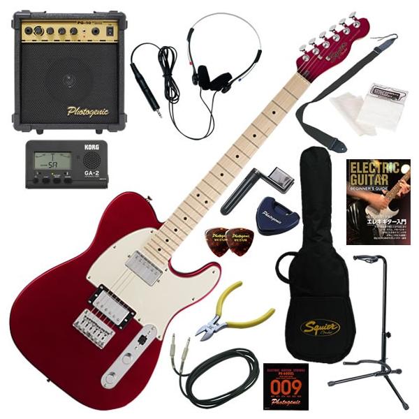Squier 初心者 楽器 器材 Contemporary 入門セット 入門セット エレキギター Tele Conttlhhdmr15 伊藤楽器船橋店 Hh Dmr Hh Dmr 10wアンプが入ったスタンダード15点セット スクワイヤー