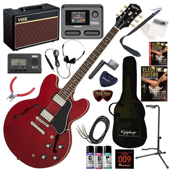Epiphone（エピフォン） ES-335/CH エレキギター 初心者セット VOX