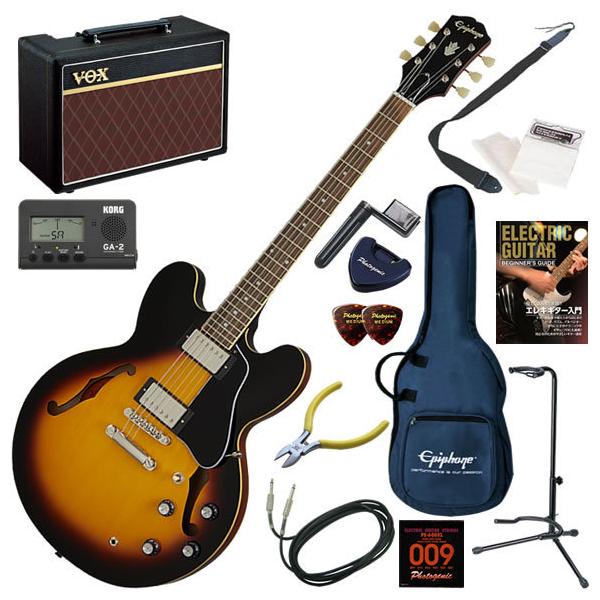 Epiphone（エピフォン） ES-335/VS エレキギター 初心者セット 人気の