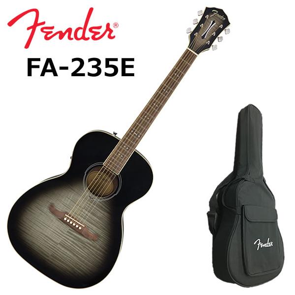 Fender FA-235E エレアコ Amazon.com: Fender FA-235E Concert Acoustic Guitar, with 2