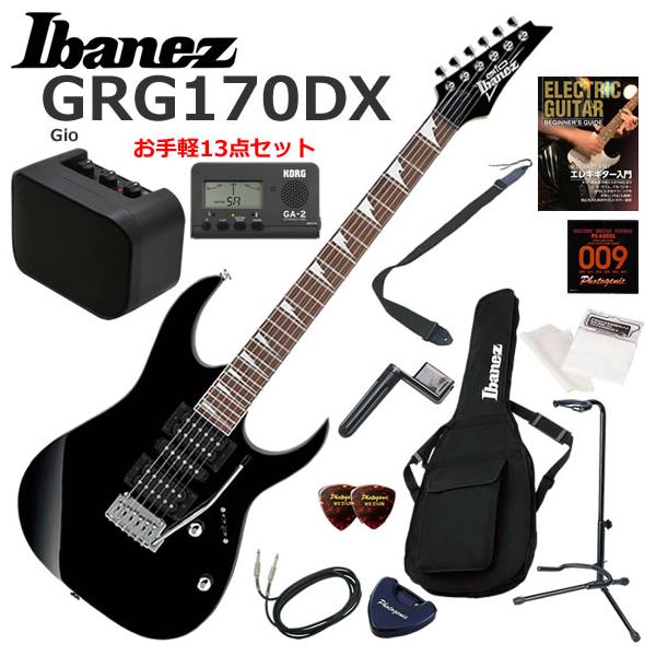Ibanez（アイバニーズ） GRG170DX/BKN エレキギター 初心者セット