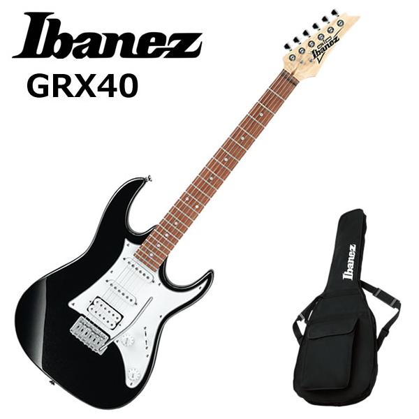 ぶーIbanez GRX40 エレキギター ブラック Ibanez（アイバニーズ） GRX40/BKN エレキギター : 伊藤楽器船橋店