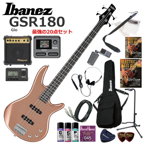 Ibanez（アイバニーズ） GSR180/CM エレキベース 初心者セット マルチ