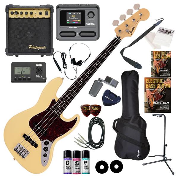 Fender Jazz Bass エレキベース セット Fender（フェンダー） MIJ Junior Collection Jazz Bass/SVW/PF エレキ