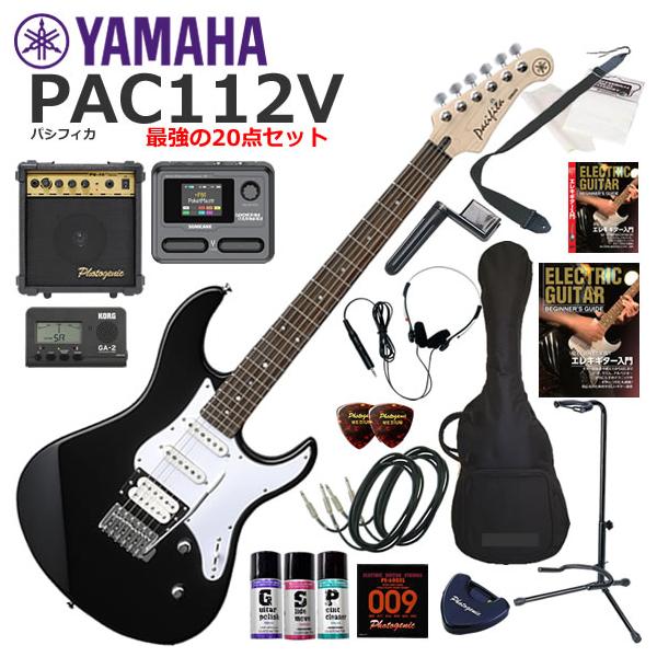 YAMAHA（ヤマハ） Pacifica PAC112V/BL エレキギター 初心者セット