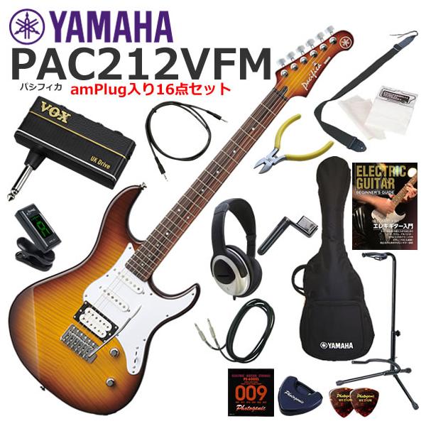 YAMAHA（ヤマハ） Pacifica PAC212VFM/TBS エレキギター 初心者セット