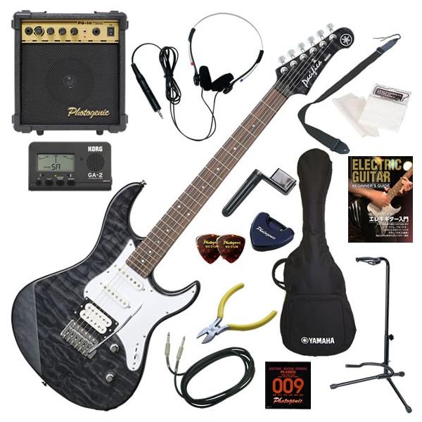 YAMAHA PACIFICA PAC212VQM　初心者セット YAMAHA ヤマハ Pacifica PAC212VQM/TBL エレキギター 初心者