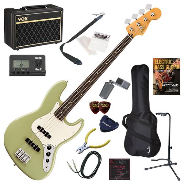 Fender Jazz Bass エレキベース セット Fender（フェンダー） PlayerII Jazz Bass/BCG/R エレキベース 初心者