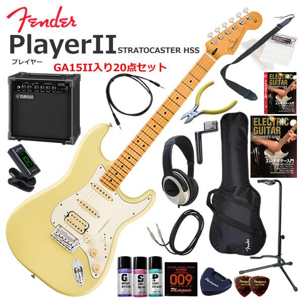 Fender（フェンダー） PlayerII Stratocaster HSS/HLY/M エレキギター