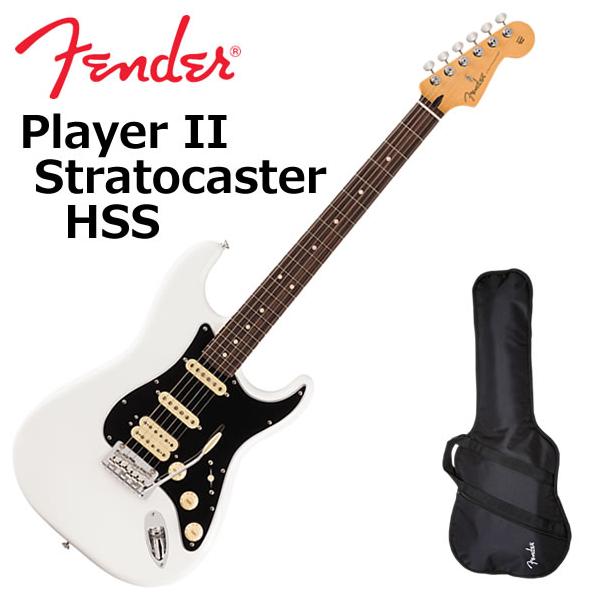ギター FENDER Player Stratocaster HSS PF PWT 楽天市場】Fender フェンダー Player II Stratocaster HSS RW