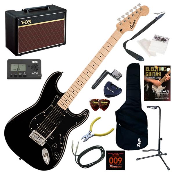 Squier スクワイヤー Squier Sonic Stratocaster HSS/BLK エレキギター