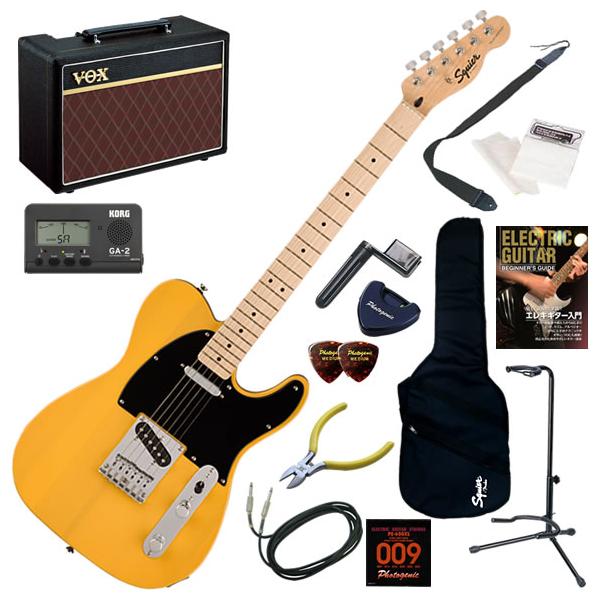 Squier スクワイヤー Sonic Telecaster/BTB エレキギター 初心者セット