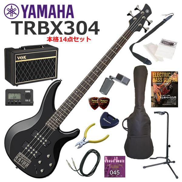 YAMAHA（ヤマハ） TRBX304/BL エレキベース 初心者セット 人気のVOX