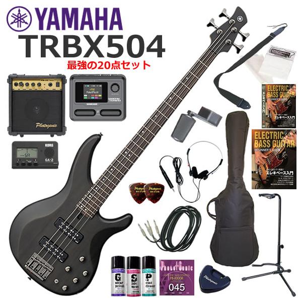 YAMAHA（ヤマハ） TRBX504/TBL エレキベース 初心者セット マルチ