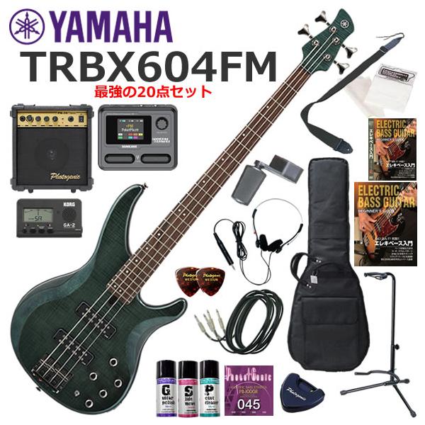 YAMAHA（ヤマハ） TRBX604FM/IDB エレキベース 初心者セット マルチ