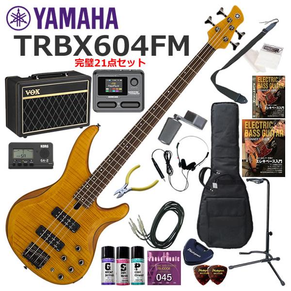 YAMAHA（ヤマハ） TRBX604FM/MAM エレキベース 初心者セット VOX