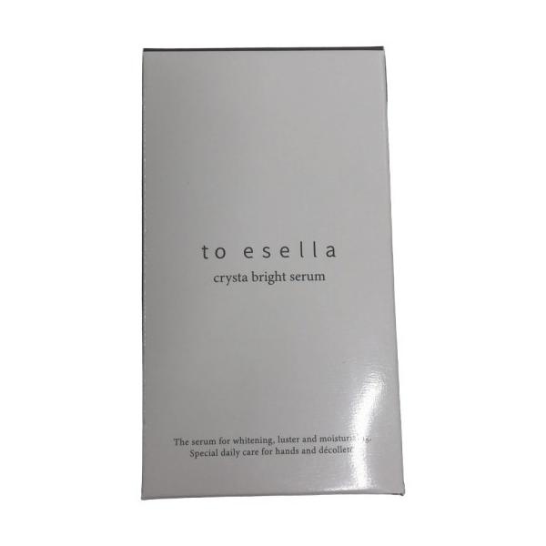 【専用出品】to esella クリスタブライトセラム 6個 新商品】クリスタブライトセラムが登場！ | to esella