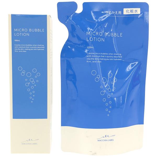 Z000 マキアレイベル 薬用マイクロバブルローション 100mL & つめかえ