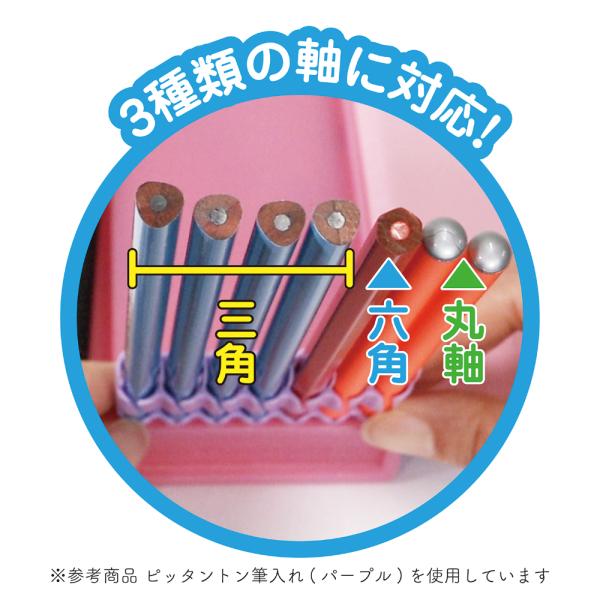 筆箱 ペンケース ピッタントン クツワ CH212 無地 両面開き マグネット