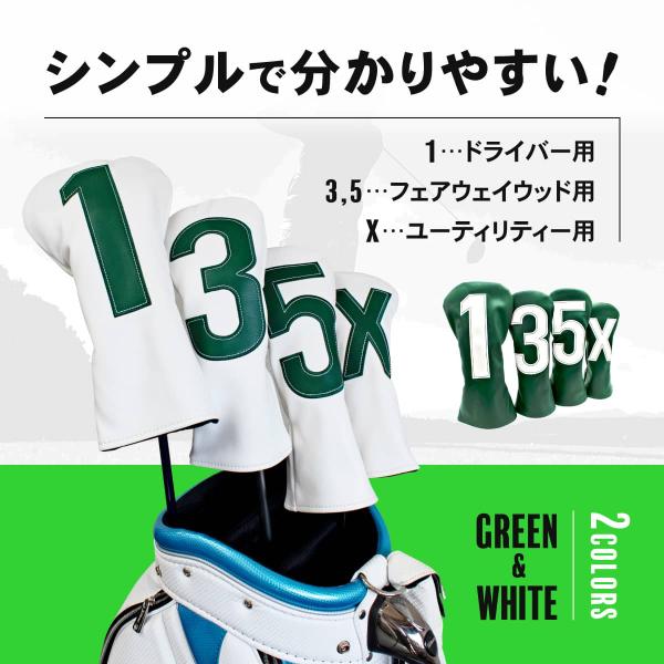 高級感ある上質なPUレザーのゴルフクラブヘッドカバー！！●触り心地良く衝撃吸収に優れたボアしっかりクラブを守る●PUレザーで防水加工、サビ防止●シンプルでかっこいい、分かりやすいデカ文字【商品詳細】●ドライバー用ヘッドカバー仕様(１番）　サ...