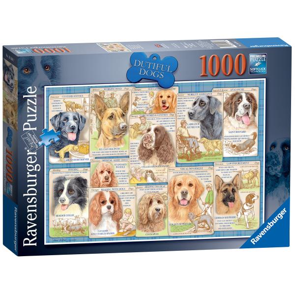 Ravensburger Dutiful Dogs 1000ピースパズルの魅力