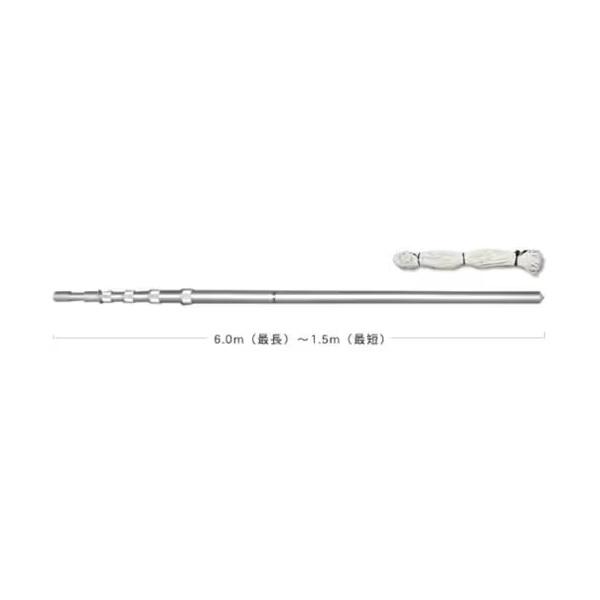 DAP450 第一電波工業(ダイヤモンドアンテナ) 移動用4段伸縮型アンテナポール 4.5m (北海道/沖縄県/離島は別途お見積り)【長尺物商品】