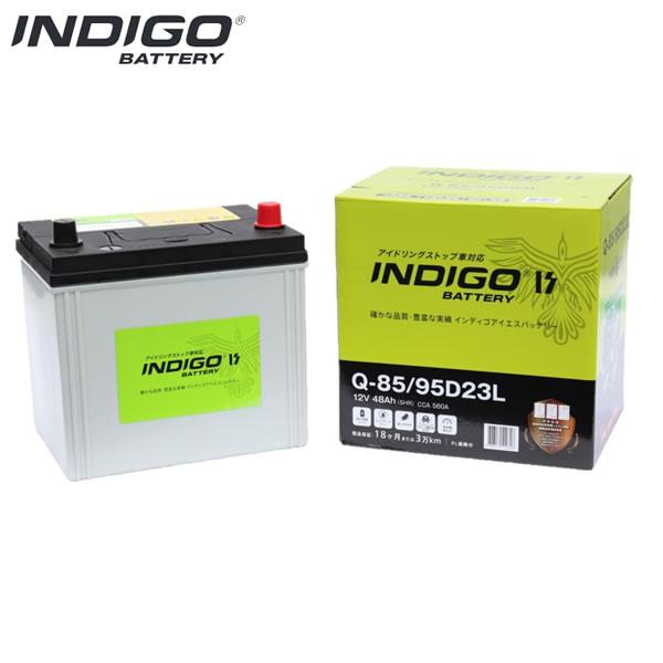 INDIGO トヨタ ウィッシュ ZGE20W インディゴ バッテリー Q-85/95D23L