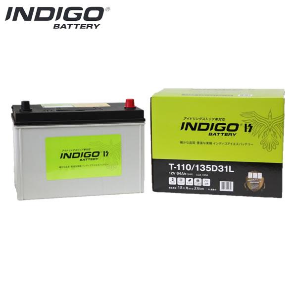 INDIGO マツダ CX-5 KE2FW インディゴ バッテリー T-110/135D31L 1個
