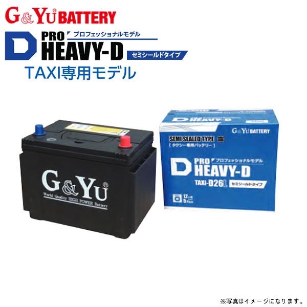 トヨタ クラウンセダン GXS10 G&Yu D-PRO バッテリー 1個 SHD-TAXI
