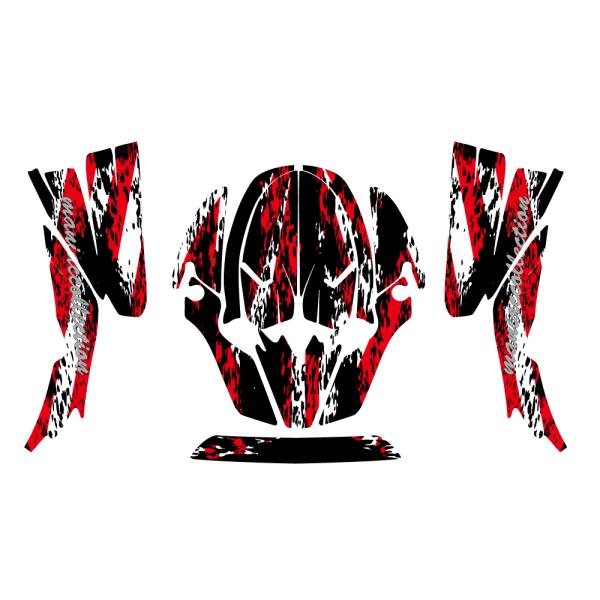 Shoei Vfx W ヘルメットデカール グランジ デカールセット ステッカー ショウエイ オフ車 オフロード レース Dehelvfxwk1led マニアックコレクション 通販 Yahoo ショッピング