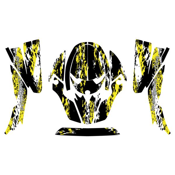 Shoei ヘルメット デカール ステッカー Vfx W グランジ01 黄 ショウエイ ヘルメットステッカー かっこいい 個性的 カスタム Dehelvfxwk1yellow マニアックコレクション 通販 Yahoo ショッピング
