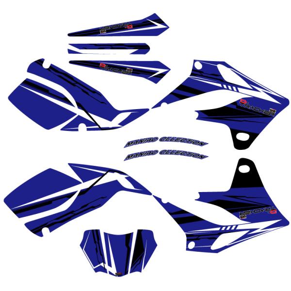 （激レア）KLX250 dトラッカー　デカール　(2004〜2007) mcmanaic_dekad0407ev8