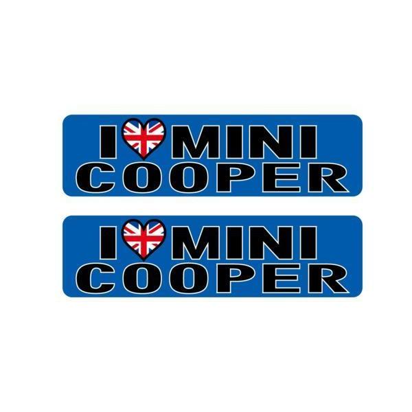 I LOVEミニクーパー minicooper ステッカー ミニクーパー ユニオン  