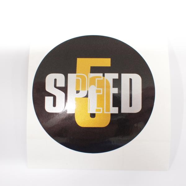 5SPEED ステッカー 5速マニュアルステッカー ミッション Lambretta VESPA モンキー カブ ダックス ノートン