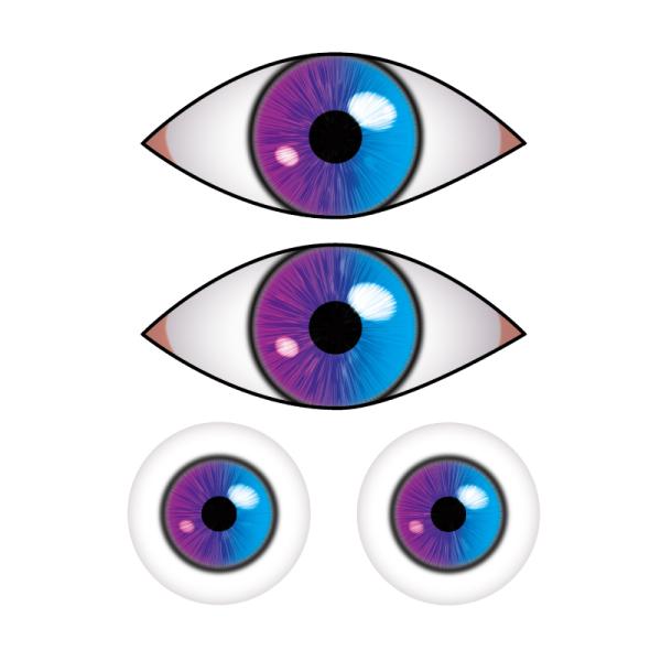 ※画像1枚目が商品です※見てます見てます…目玉、瞳を小さくステッカーにしました。傘の持ち手にも貼ることができます。もちろん身の回りの物、携帯、別のものに貼るのもよし、なんでもよし！雨風に強いのでちょっとやそっとじゃ剥がれないので安心です。※...